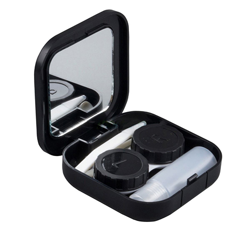 1 шт. Портативный контактные линзы Контейнер Travel Kit Набор для хранения держатель зеркальный