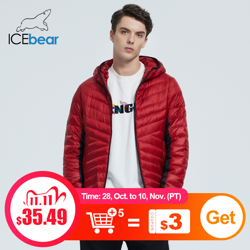 ICEbear 2020 осень/зима новые продукты мужские куртки высокое качество мужское короткое пальто модная мужская одежда MWD20863D|Парки| | АлиЭкспресс